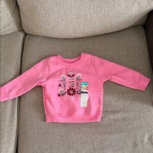 Granimals Pink Flora and butterfly Sweat suit